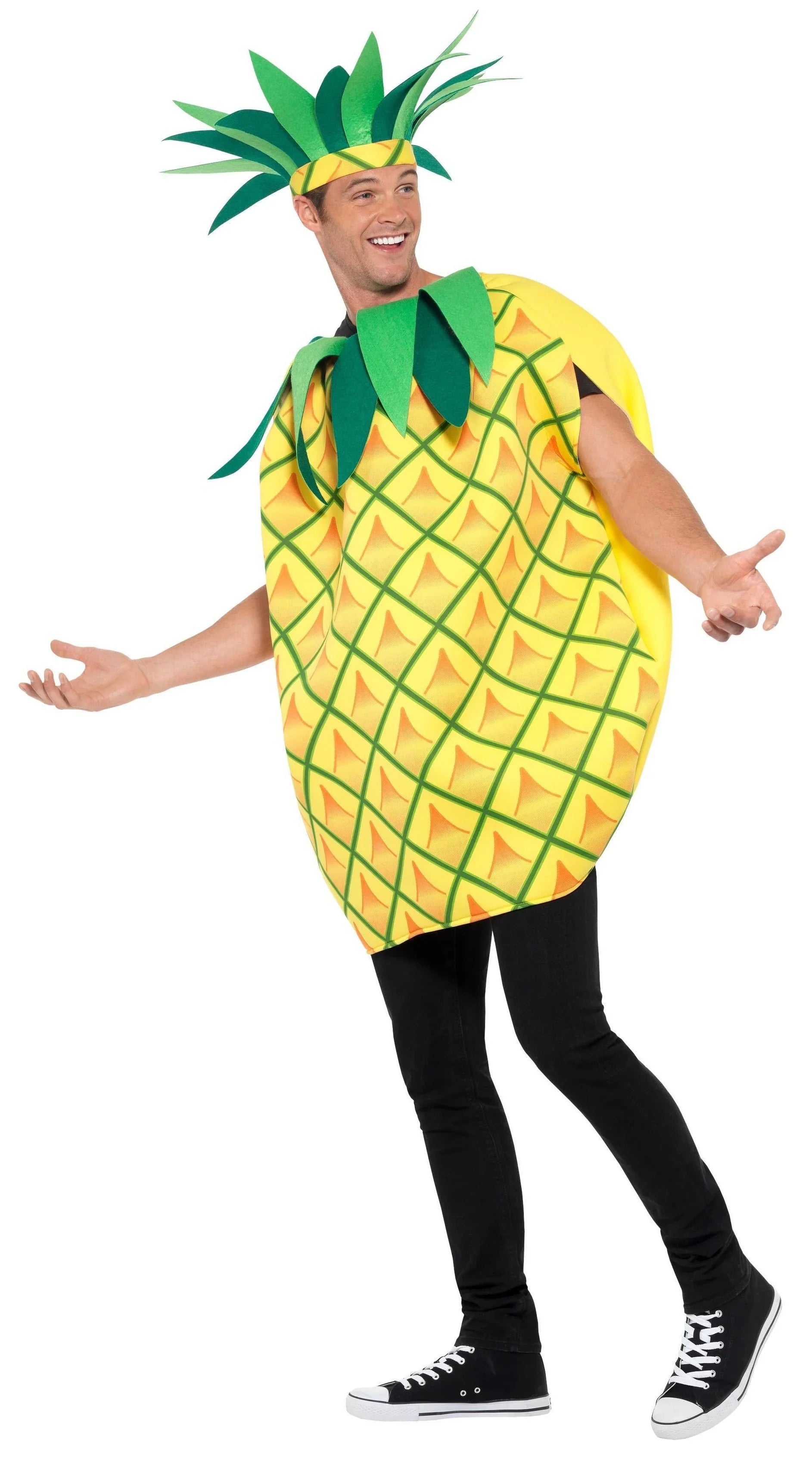 Disfraz de Piña para Adulto Fruta Smiffys